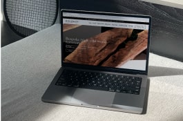 Website for luxury wood furniture